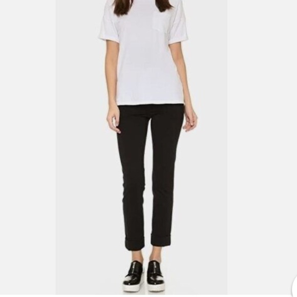 ATM Anthony Thomas Melillo Ponte Slim Pant Straight Leg Stretch Trouser Black, 4 - Picture 1 of 10